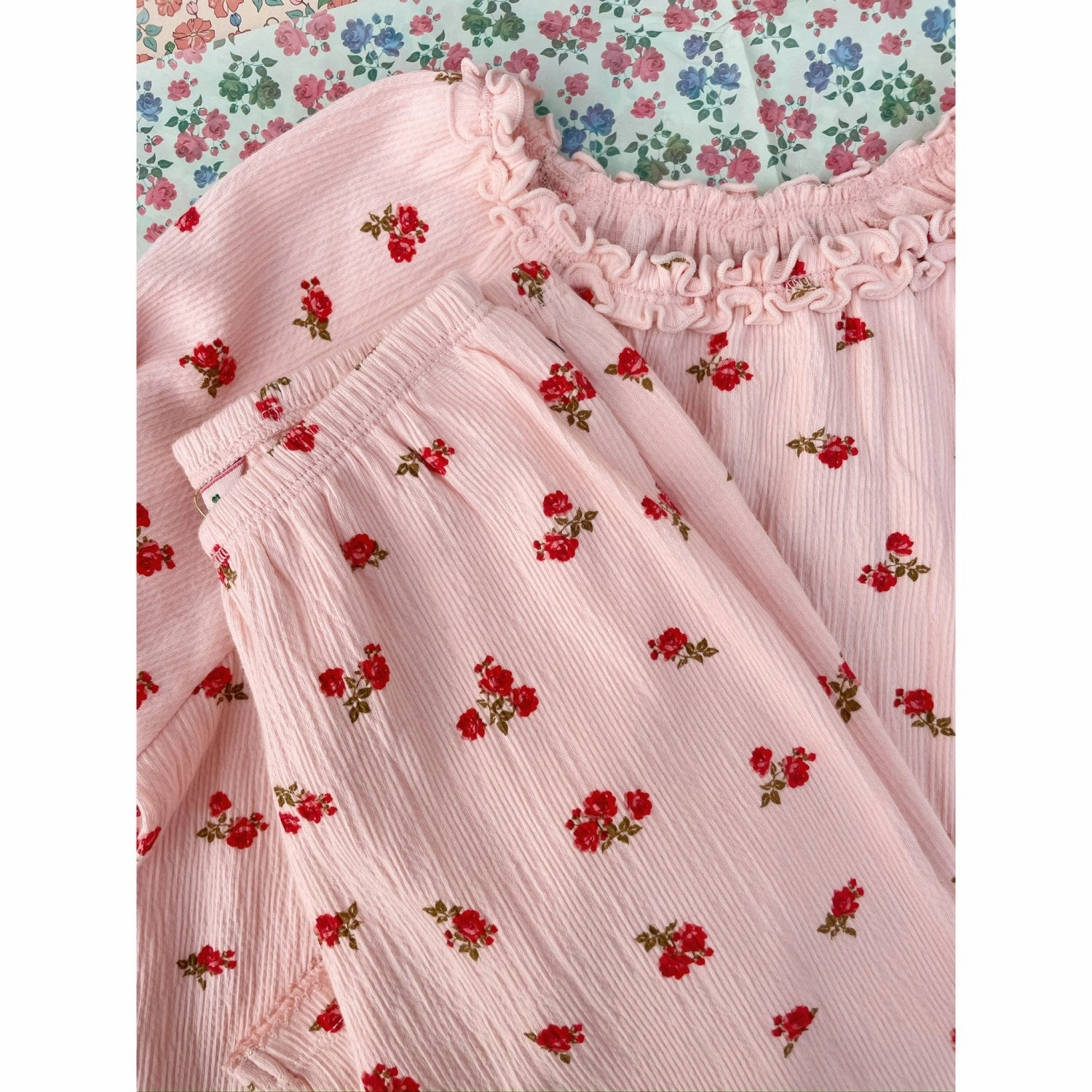 Subtle design Konges Sl?jd Rosa Pink Chleo Blouse GOTS