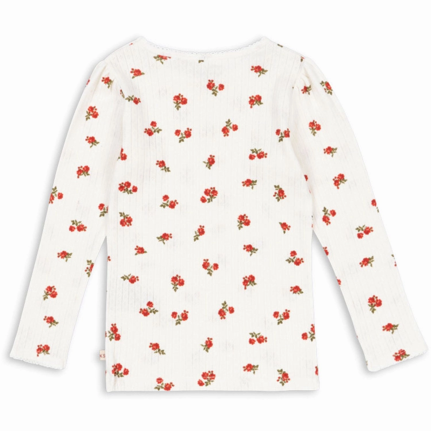 Chic Look Non-irritating Konges Sl?jd Rose Red Minnie Blouse Gots