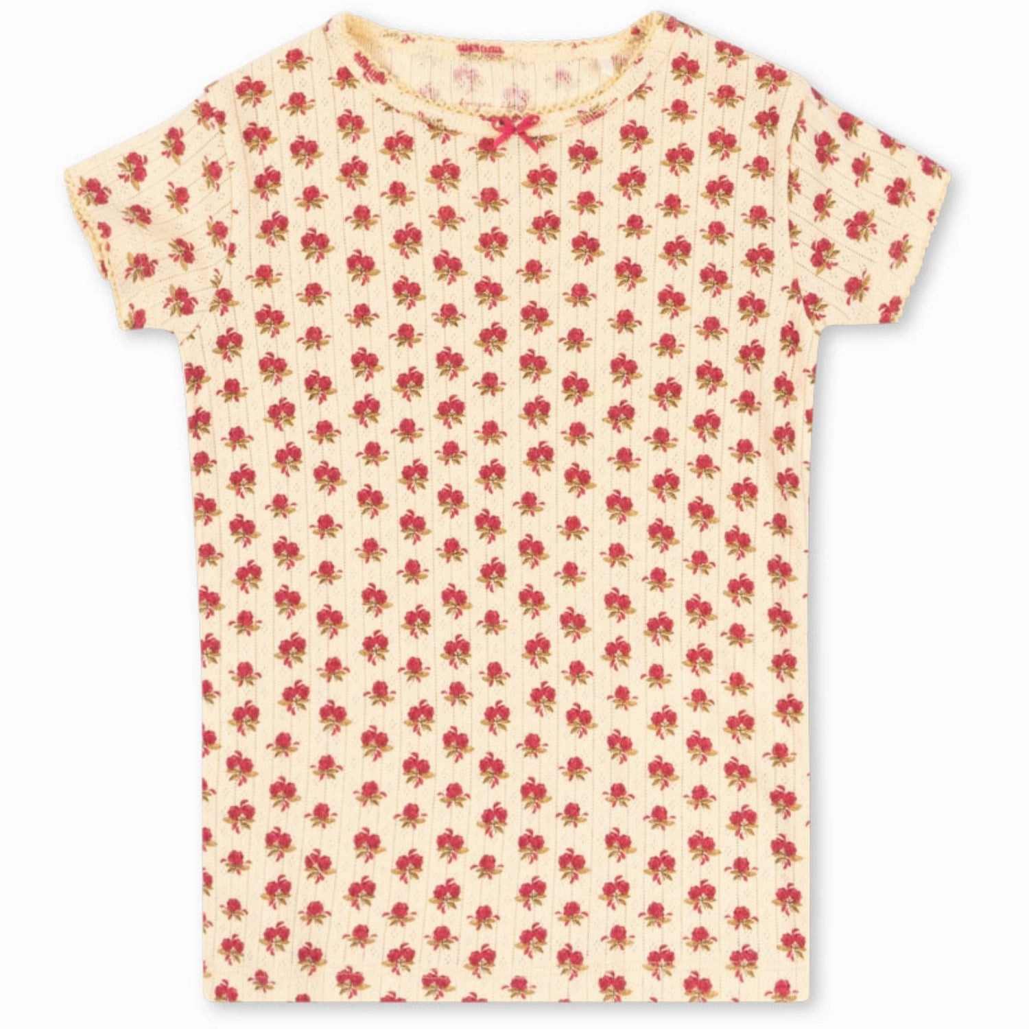Konges Sl?jd Rosie Sorbet Minnie Tee Gots Fashionable Look Light Breeze