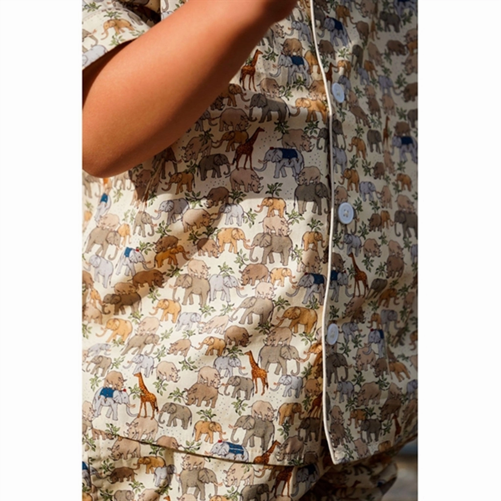 Layered Design Mountain Retreat Konges Sl?jd Safari Verbena Shirt