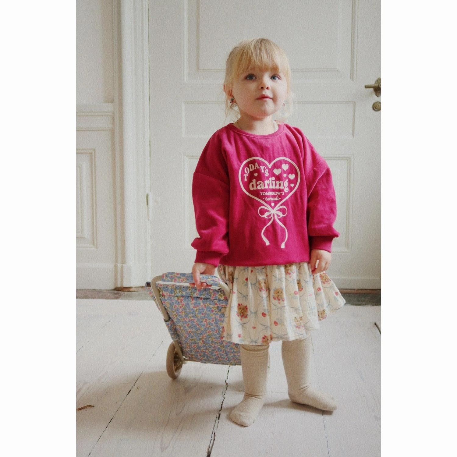 Konges Sl?jd Sangria Velou Blouse GOTS UV Protective Coating Flexible Movement