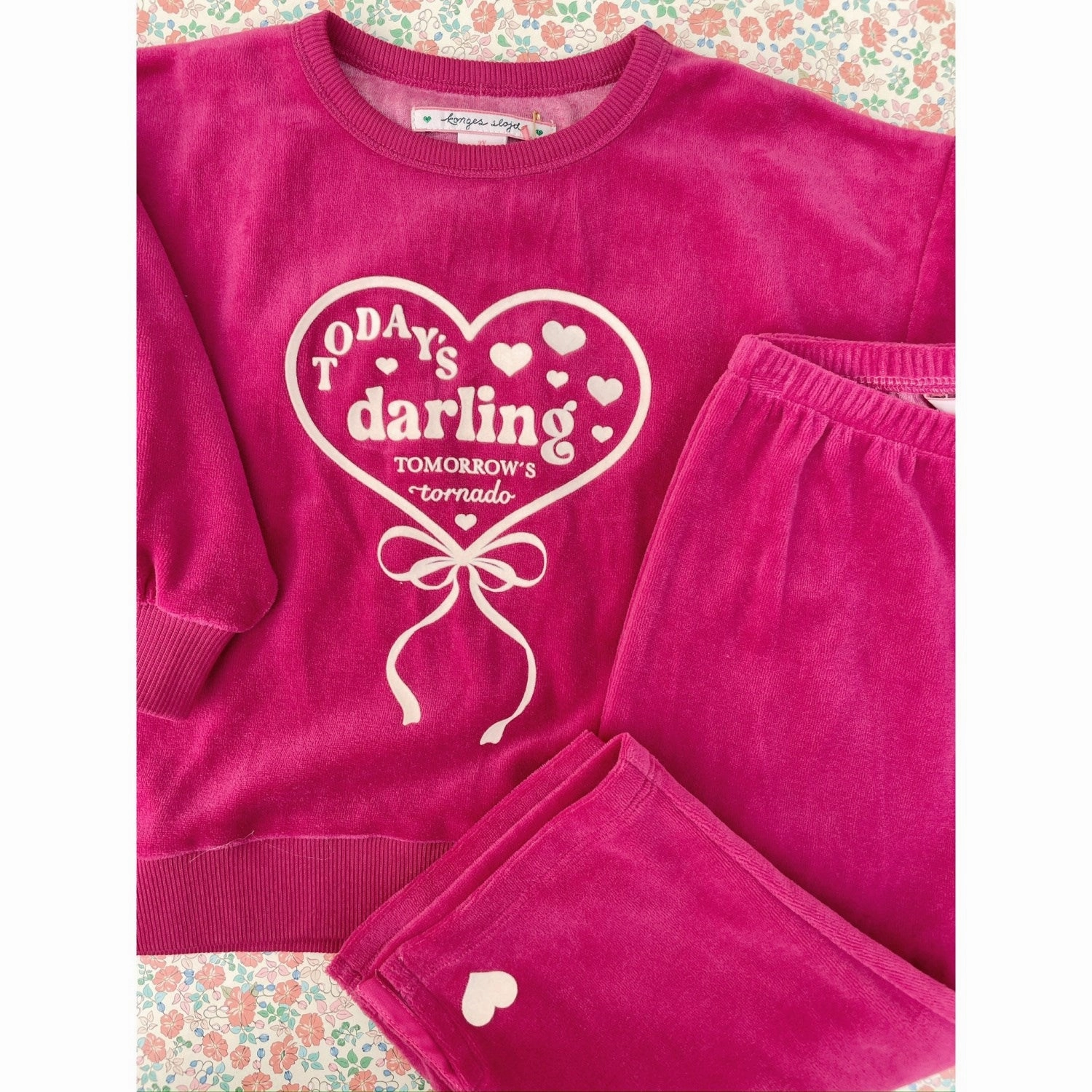 Konges Sl?jd Sangria Velou Blouse GOTS Comfort Fit