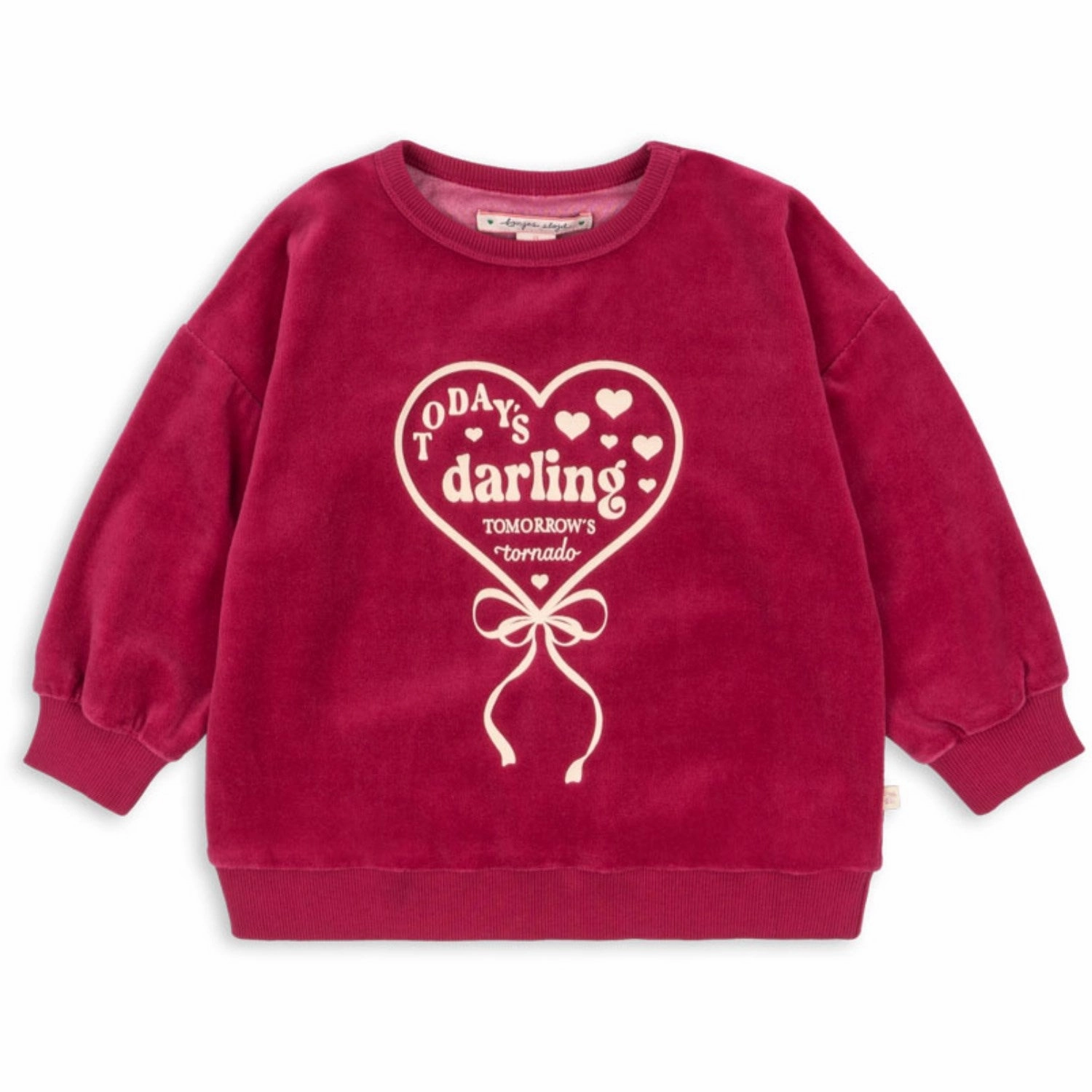 Konges Sl?jd Sangria Velou Blouse GOTS Striped Pattern