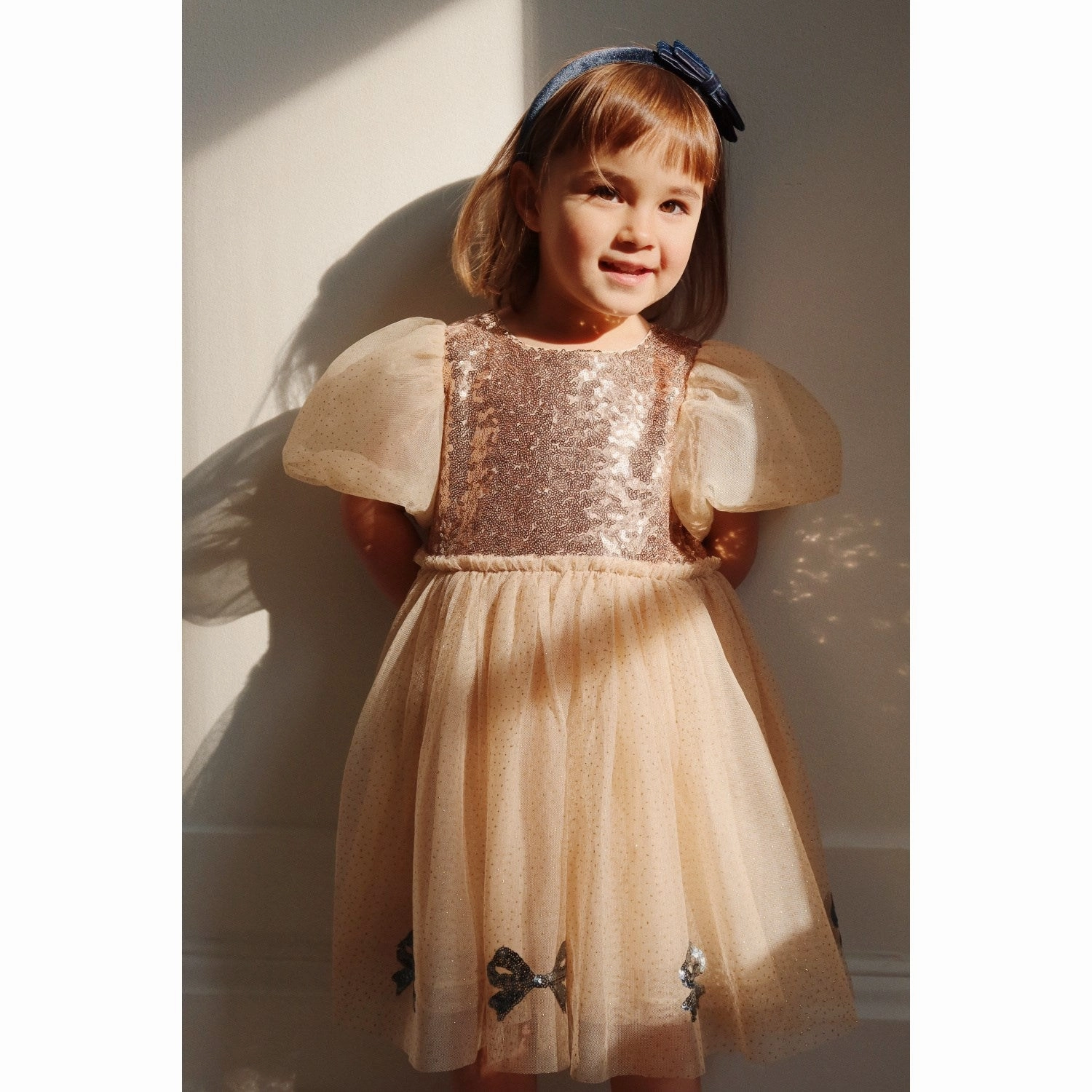 Konges Sl?jd Smoke Gray Mei Dress Comfortable Layering Texture Soft