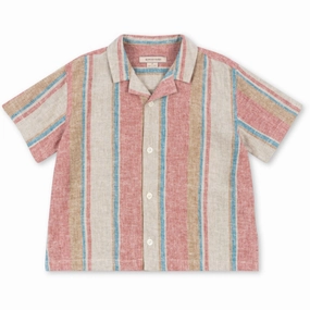 Rugged Style Konges Sl?jd Stan Stripe Venice Ss Shirt