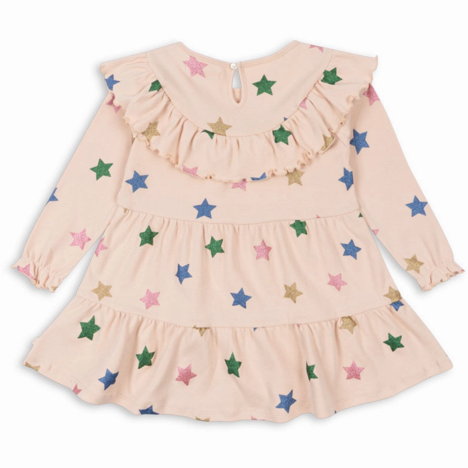 Night Ready Texture Edge Konges Sl?jd Star Glitter Malli Glitter Dress Gots