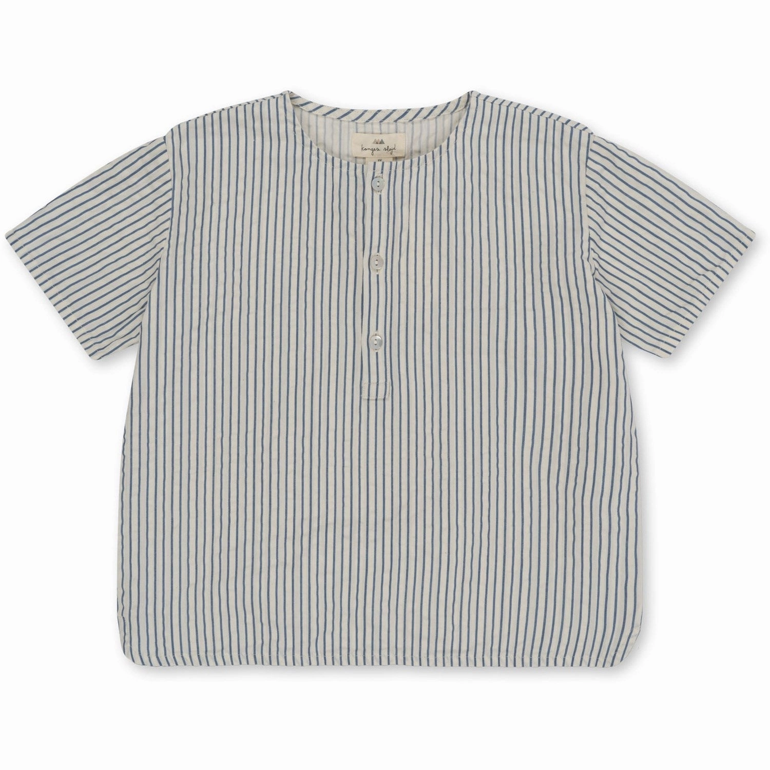 Double Stitched Seams Easy Care Konges Sl?jd Stripe Bluie Ace Shirt