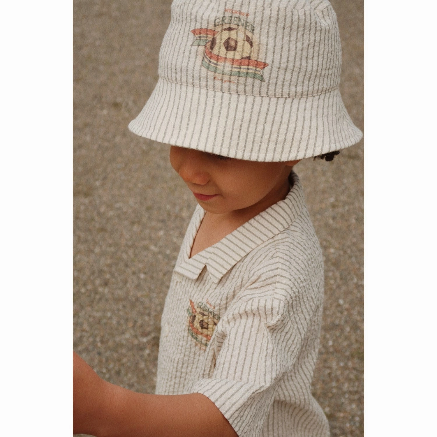 Konges Sl?jd Stripe Bluie Elliot Ss Shirt Gots Unisex Choice Unisex style