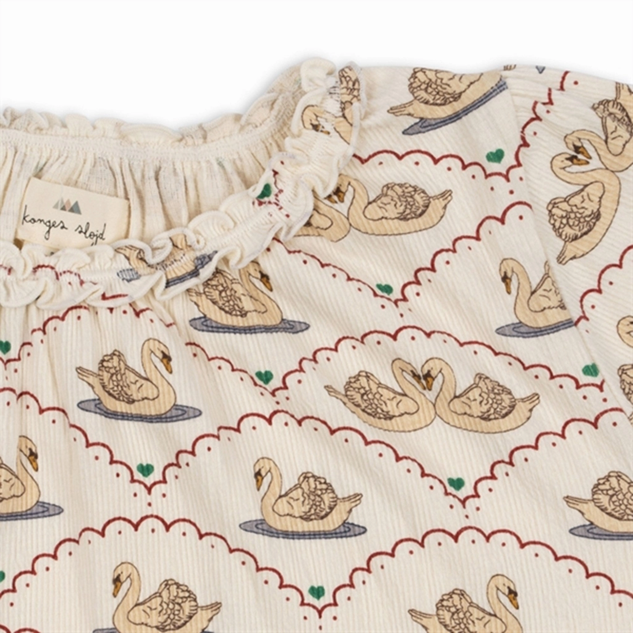 Comfortable fit Konges Sl?jd Swan Chleo Blouse