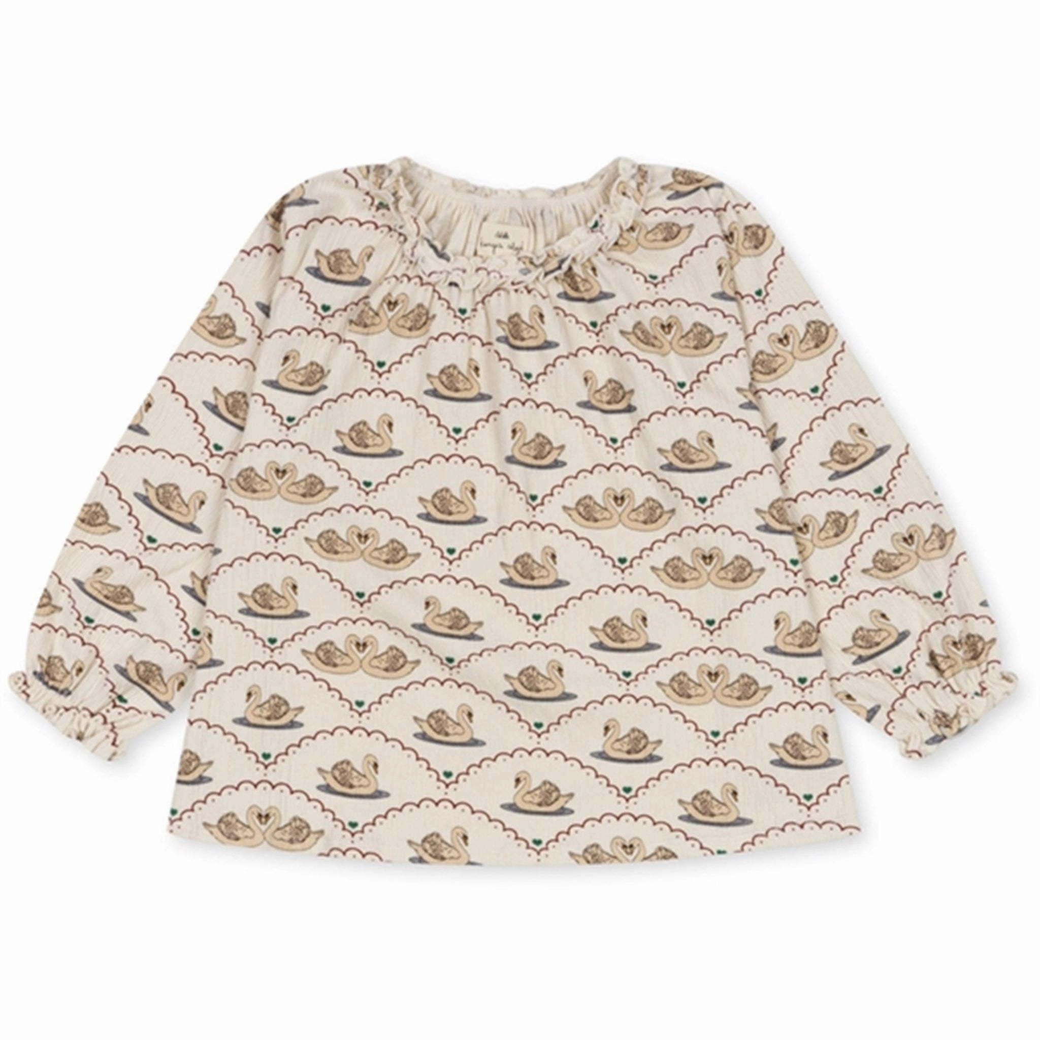 Konges Sl?jd Swan Chleo Blouse Eco Friendly Production