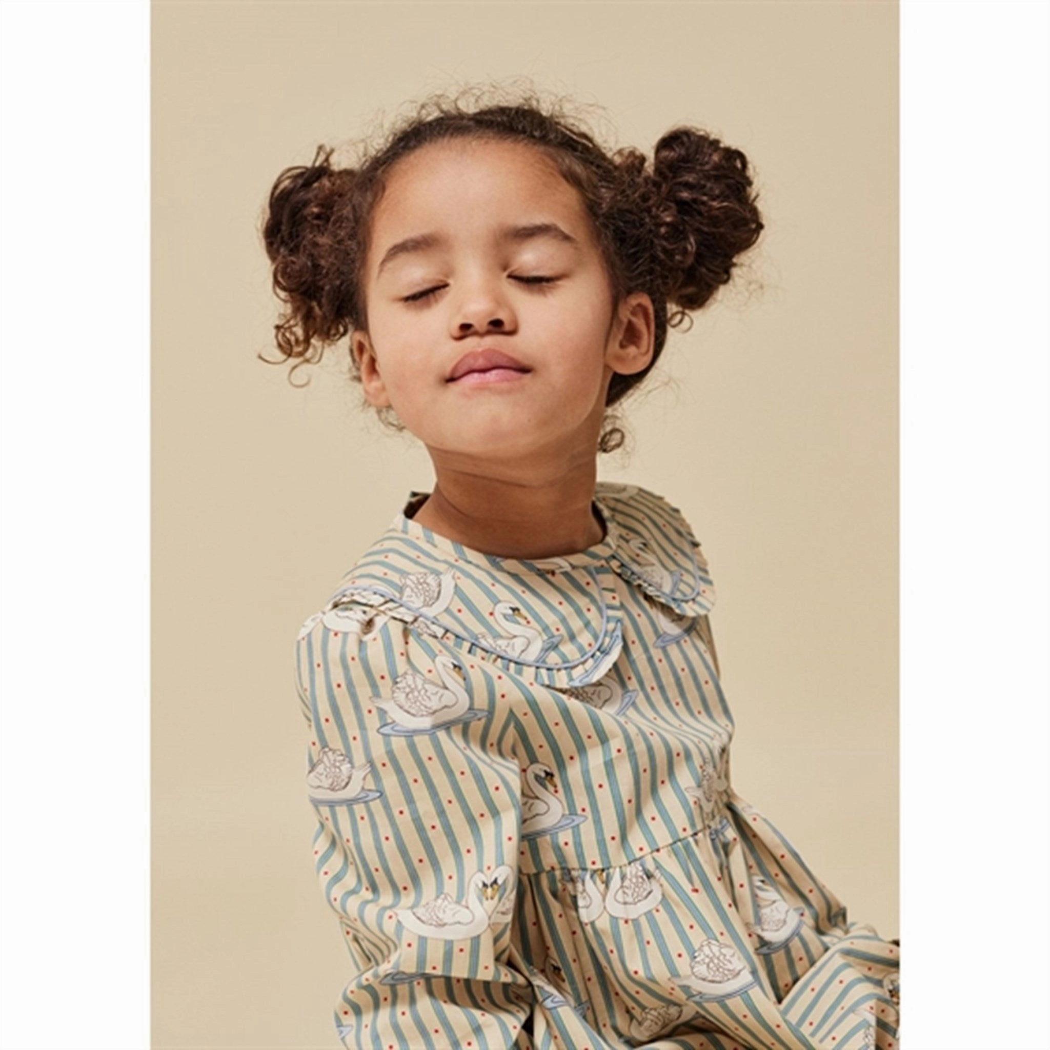 Konges Sl?jd Swan Stripe Tuti Dress All-Season Comfort