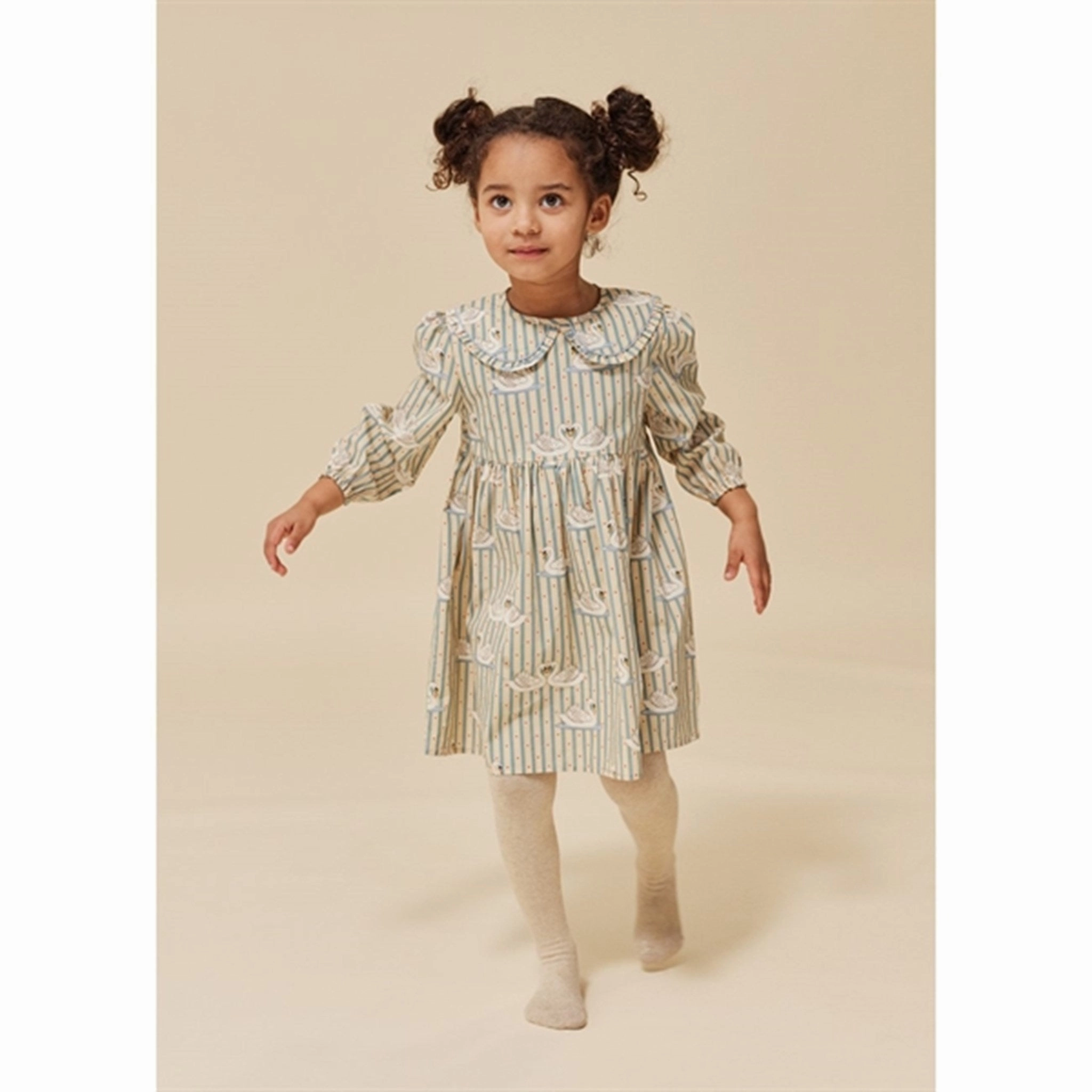 Konges Sl?jd Swan Stripe Tuti Dress Day-to-evening dress Soft Outfit