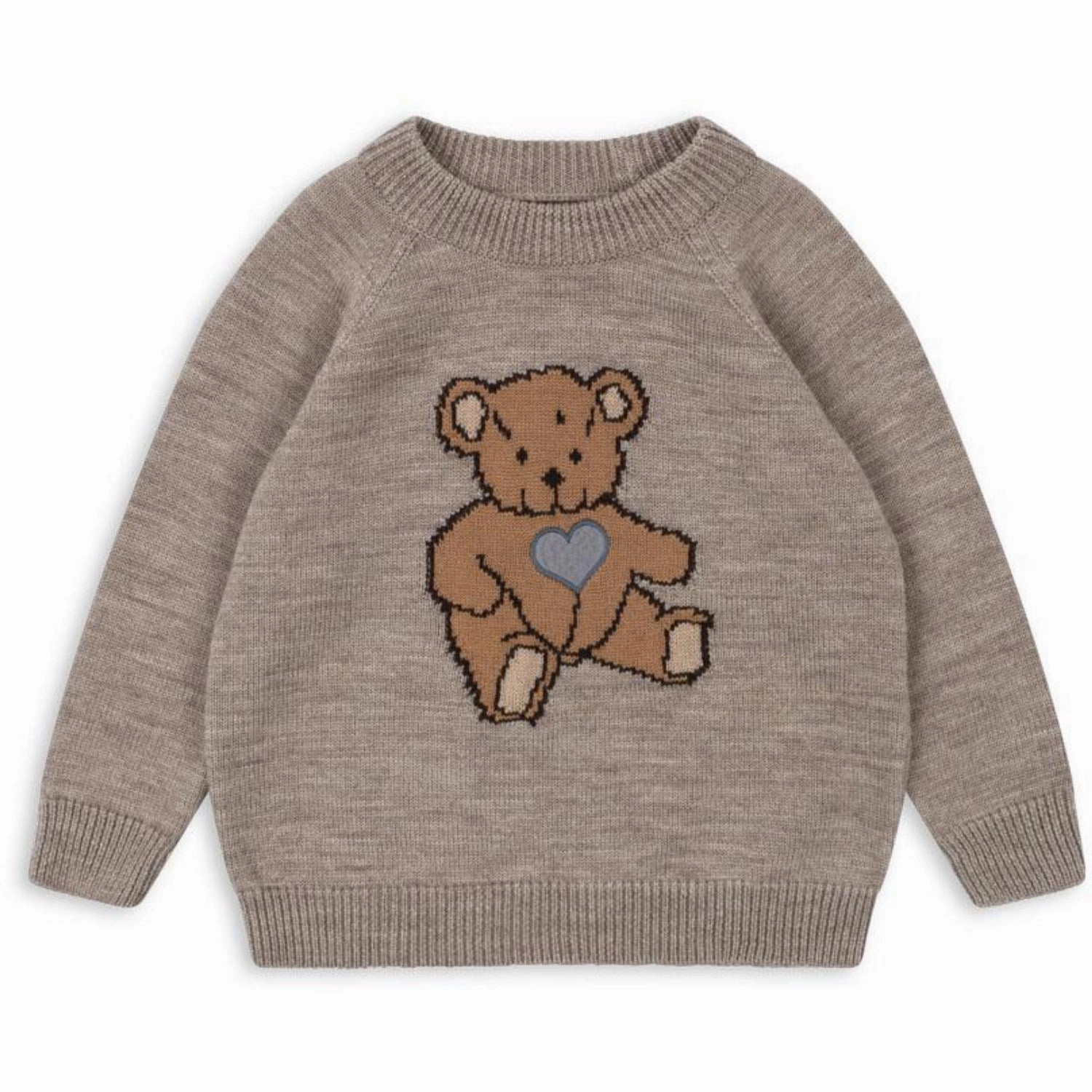 Solid Hue Konges Sl?jd Teddy Bear Carli Knit Blouse