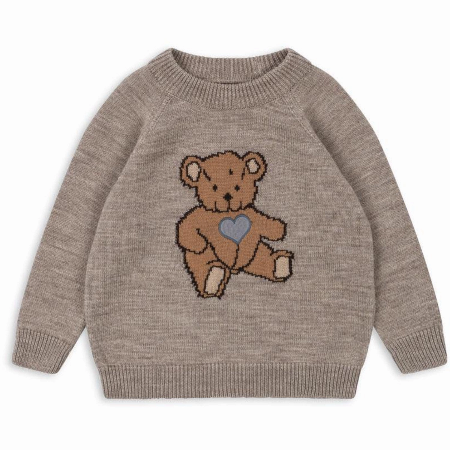 Durable Fabric Konges Sl?jd Teddy Bear Carli Knit Blouse