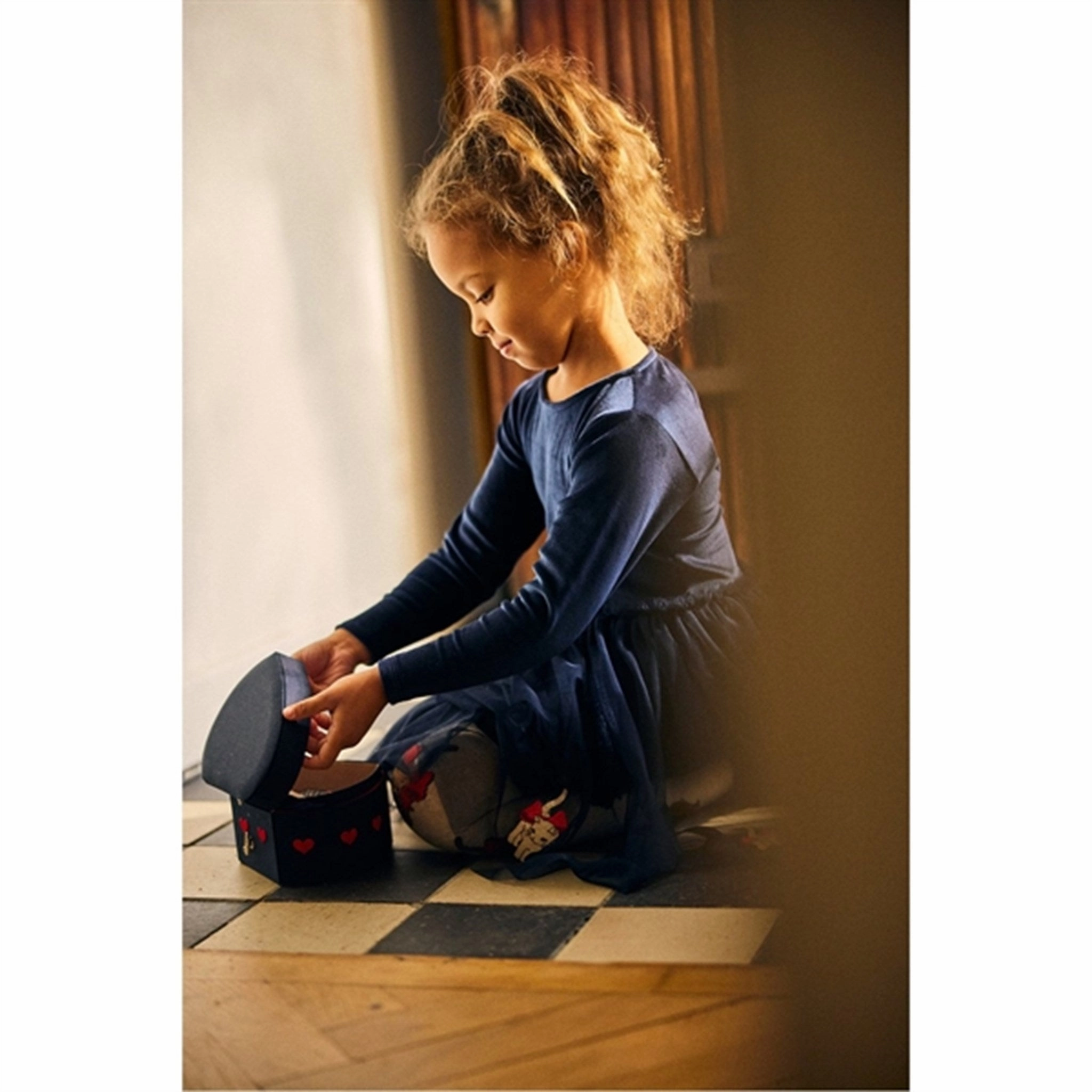 Modern and Feminine Konges Sl?jd Total Eclipse Florine Dress