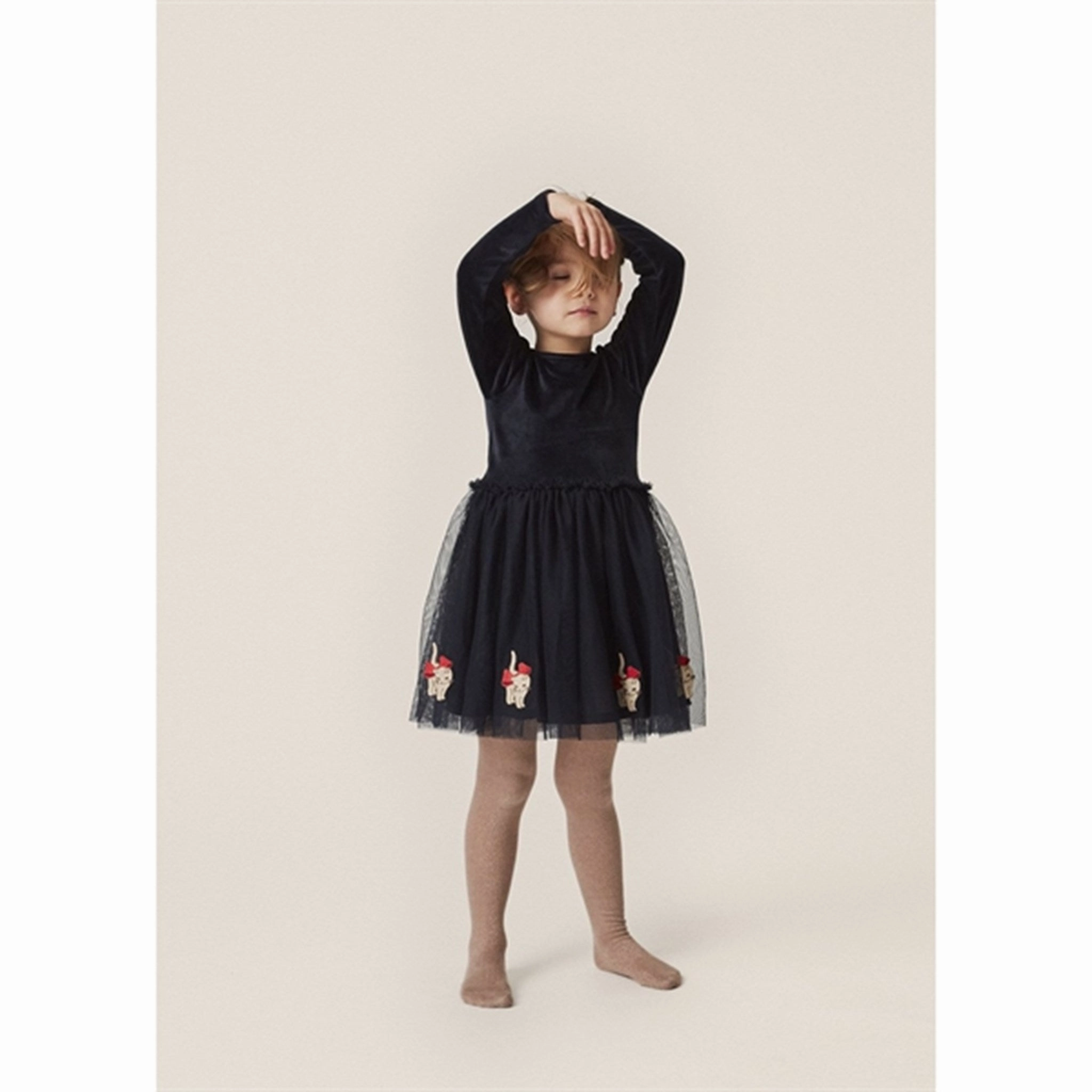 Konges Sl?jd Total Eclipse Florine Dress Farm Air Playful Cut