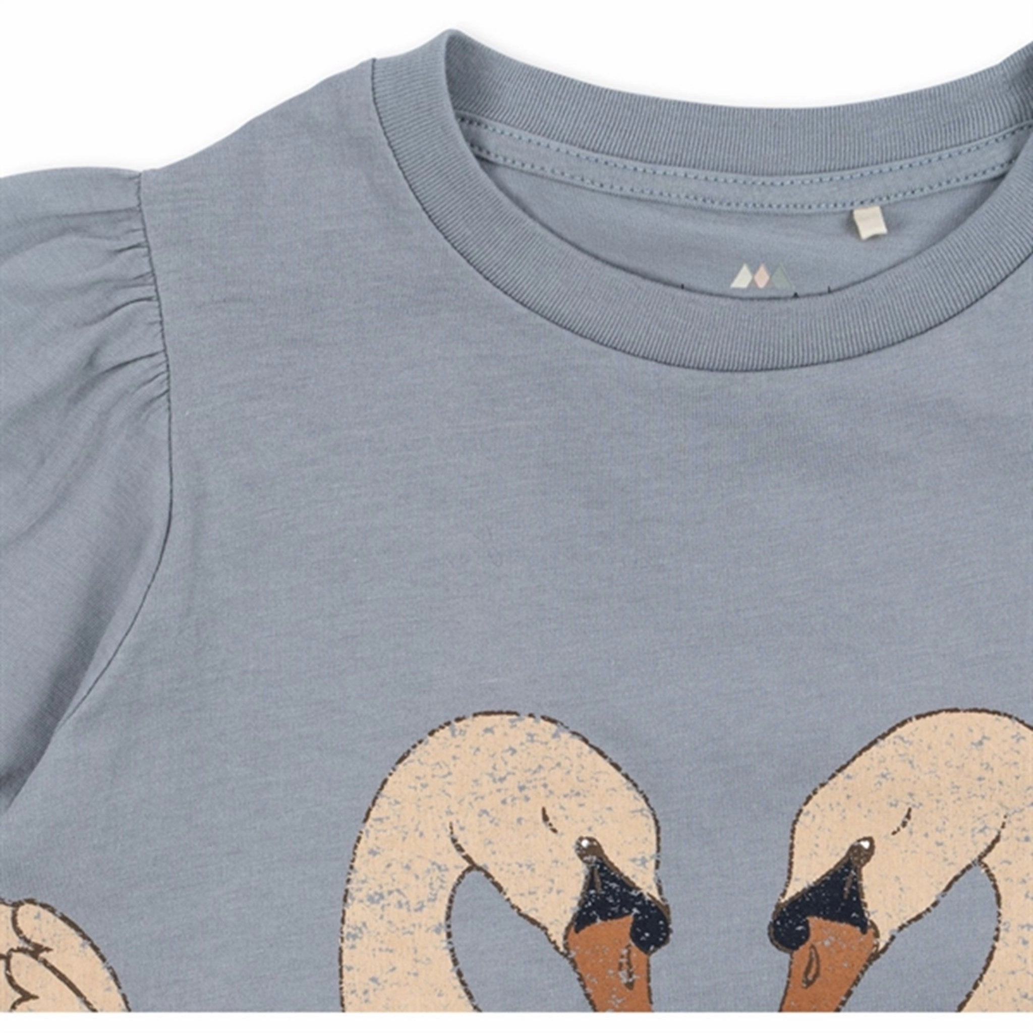 Konges Sl?jd Tradewinds Famo Puff T-shirt Subtle Logo Placement