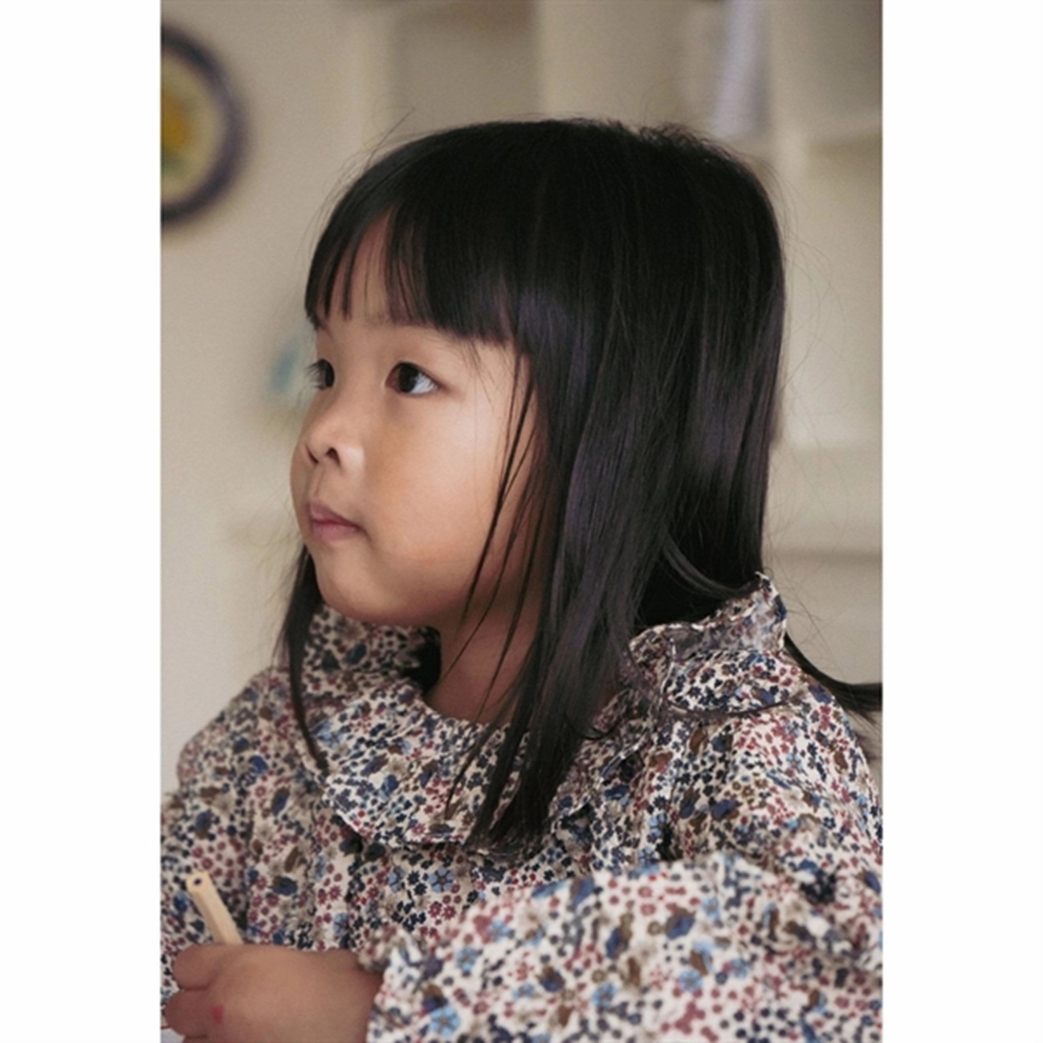 Odor Control Fabric Eye-Catching Pattern Konges Sl?jd Vivi Fleur Malis Blouse