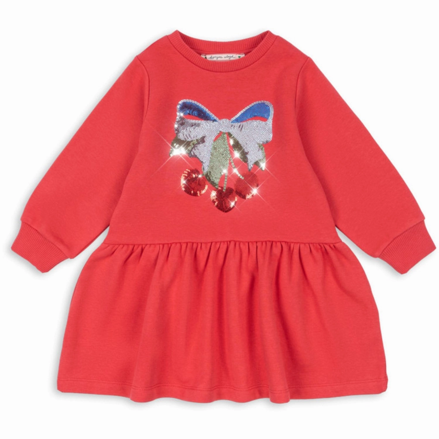 Smooth Shape Konges Sl?jd Winterberry Lou Sequin Sweat Dress Ocs