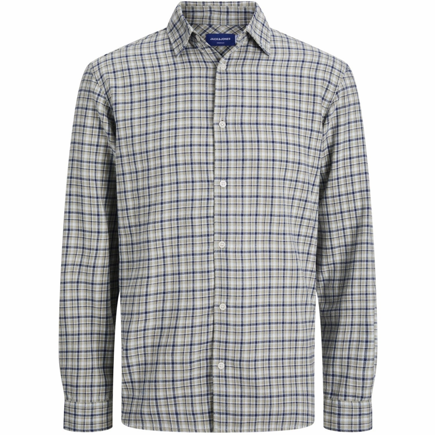 Jack & Jones Junior Skyway Checks Jorjoshua Flannel Check Shirt Ls Jnr Temperature Regulating