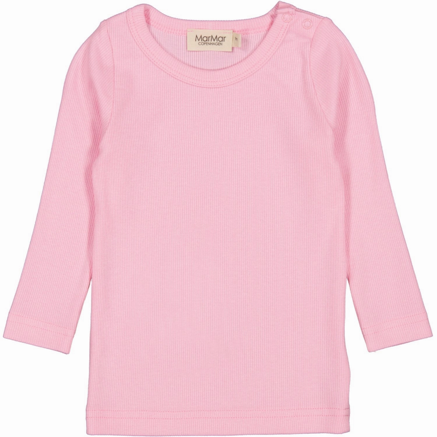 Stylish Element Comfort Fit MarMar Modal Fine Rib Pink Blossom Tani Blouse