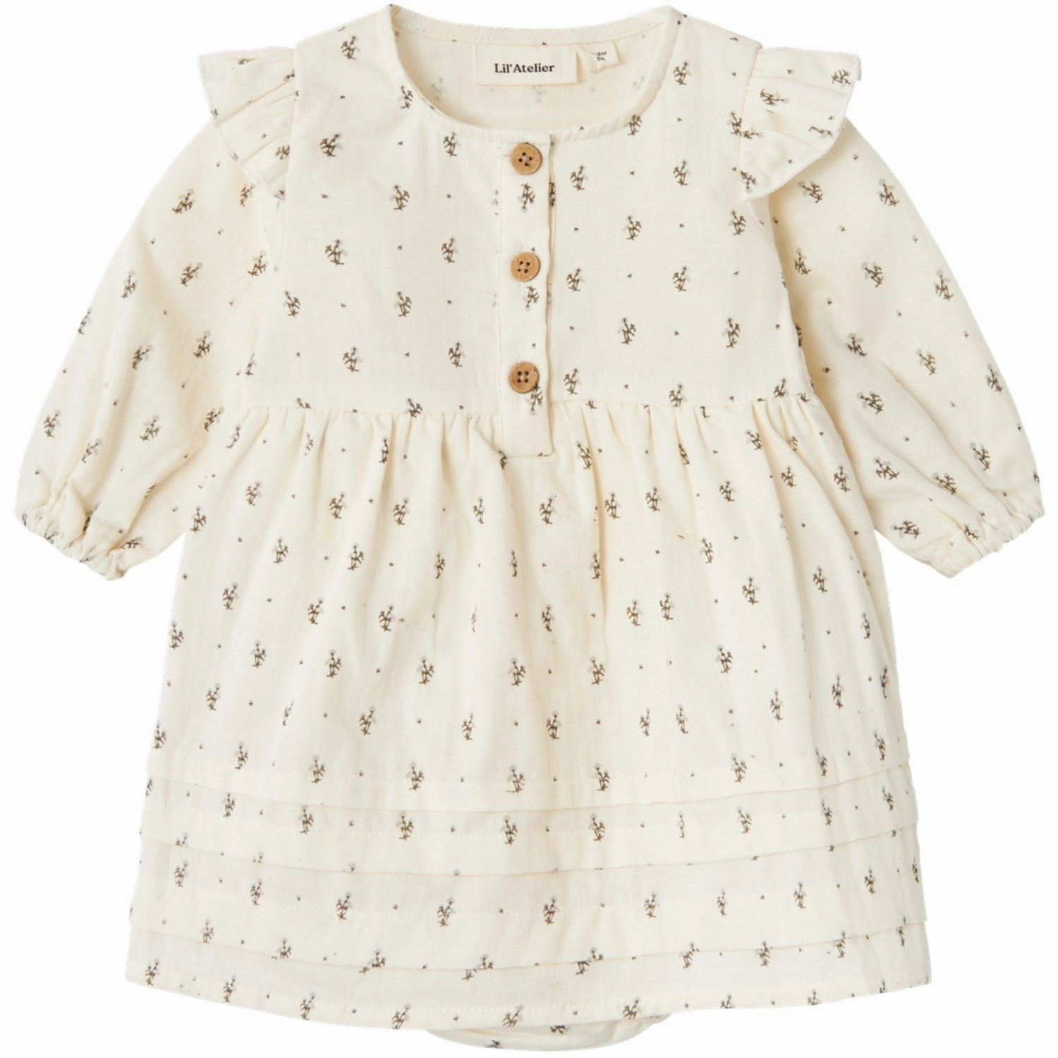 City Flow Lil'Atelier Turtledove Raisa Loose Body Dress