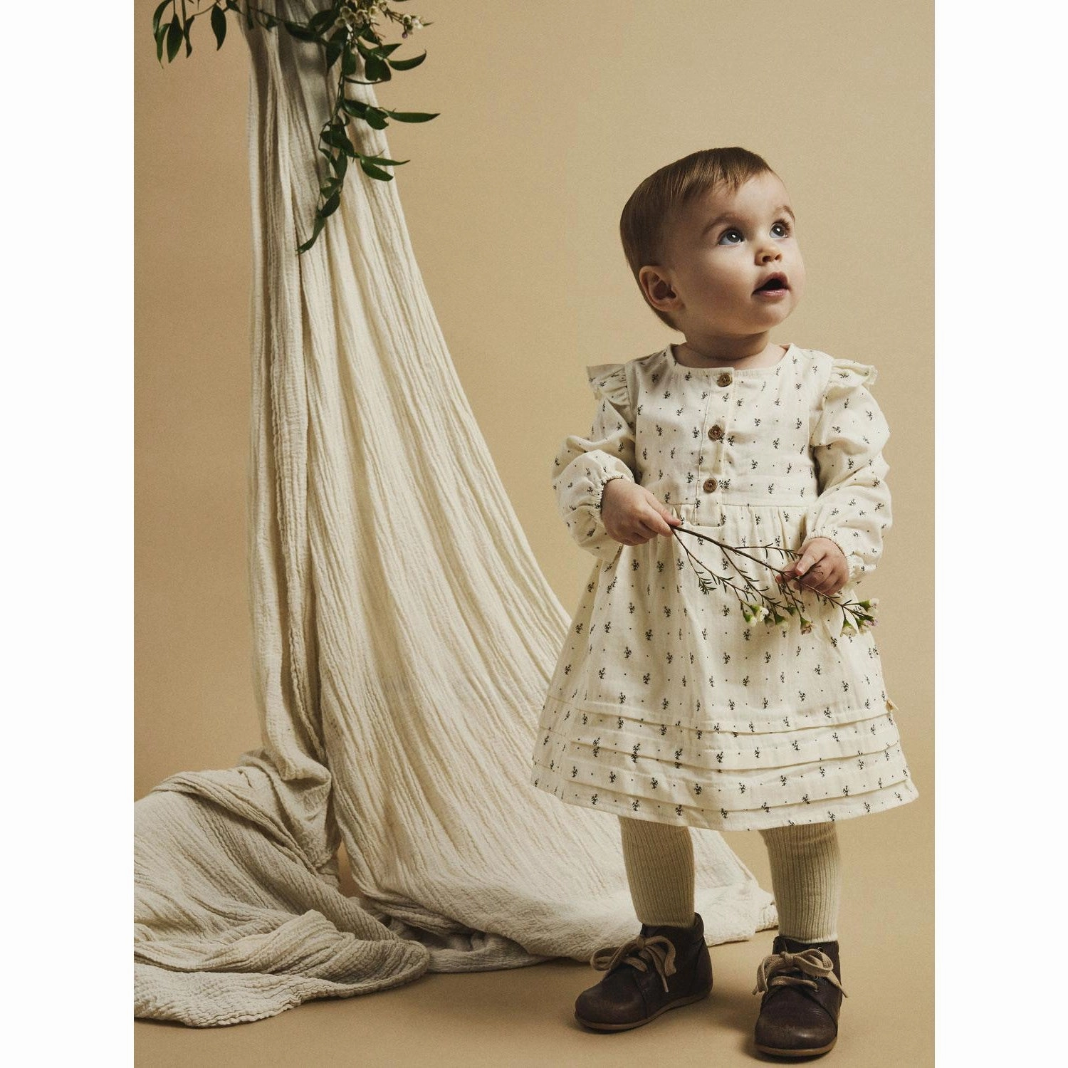 Lil'Atelier Turtledove Raisa Loose Body Dress Day Ready ContrastStitching