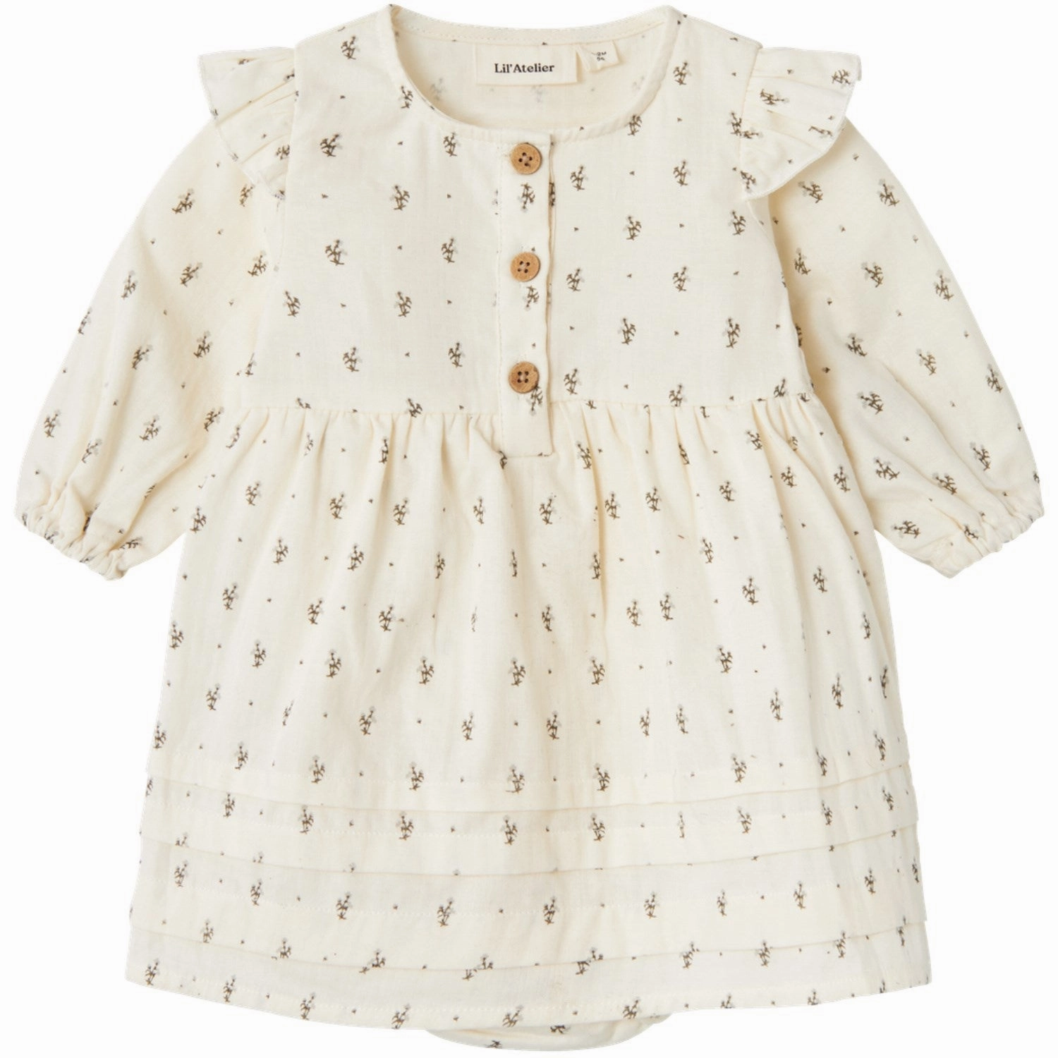 Lil'Atelier Turtledove Raisa Loose Body Dress Back Glow Quick Look