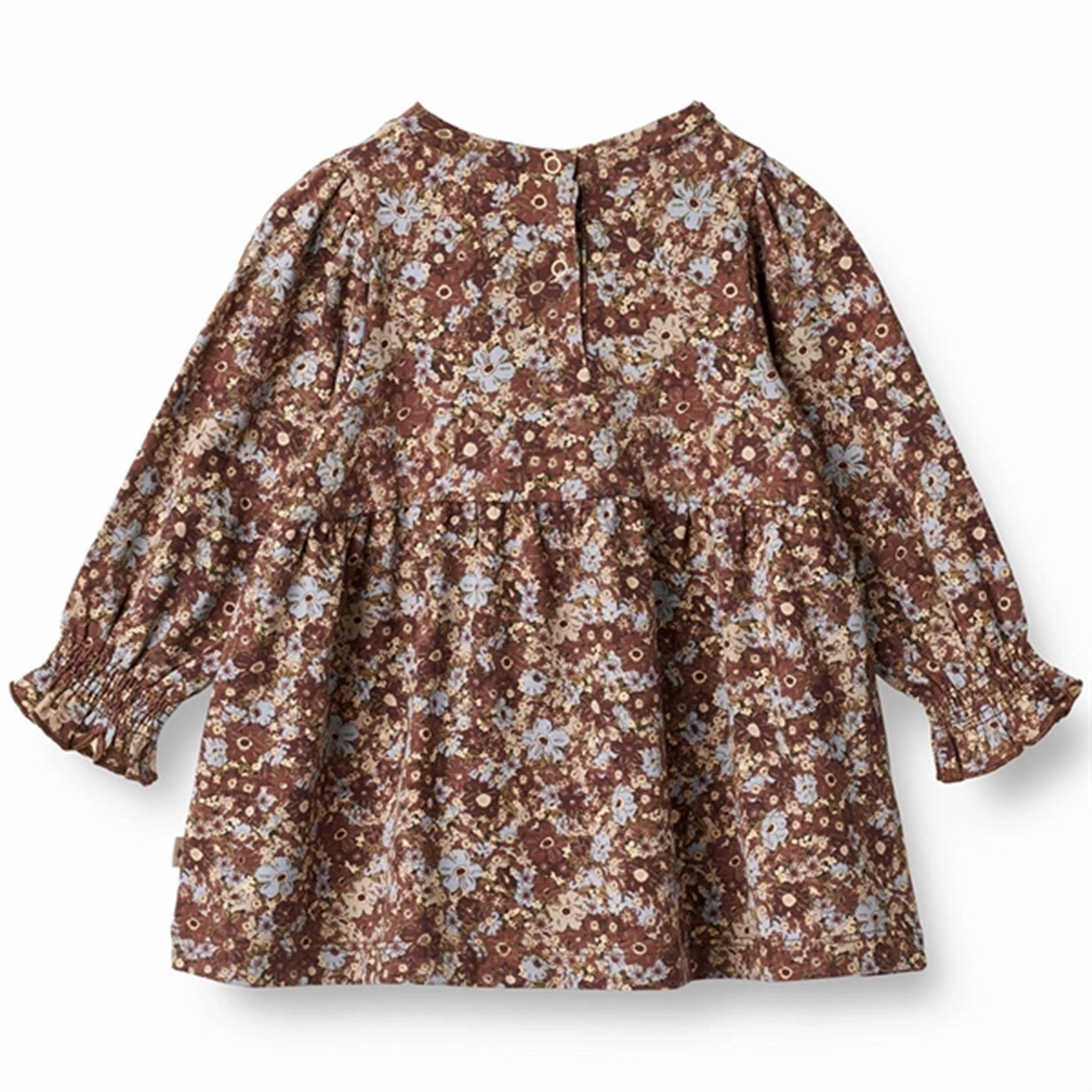 Silk-Blend Wheat Flowers In Plenty Eliane Jersey Dress