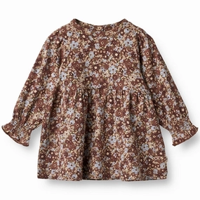 Wheat Flowers In Plenty Eliane Jersey Dress Travel Fashion Perfect Day-to-Night