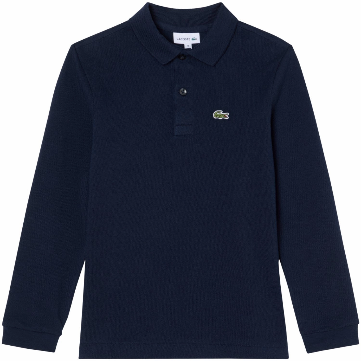 Effortless Look Stylish Collar LACOSTE Marine Ls Pique Polo