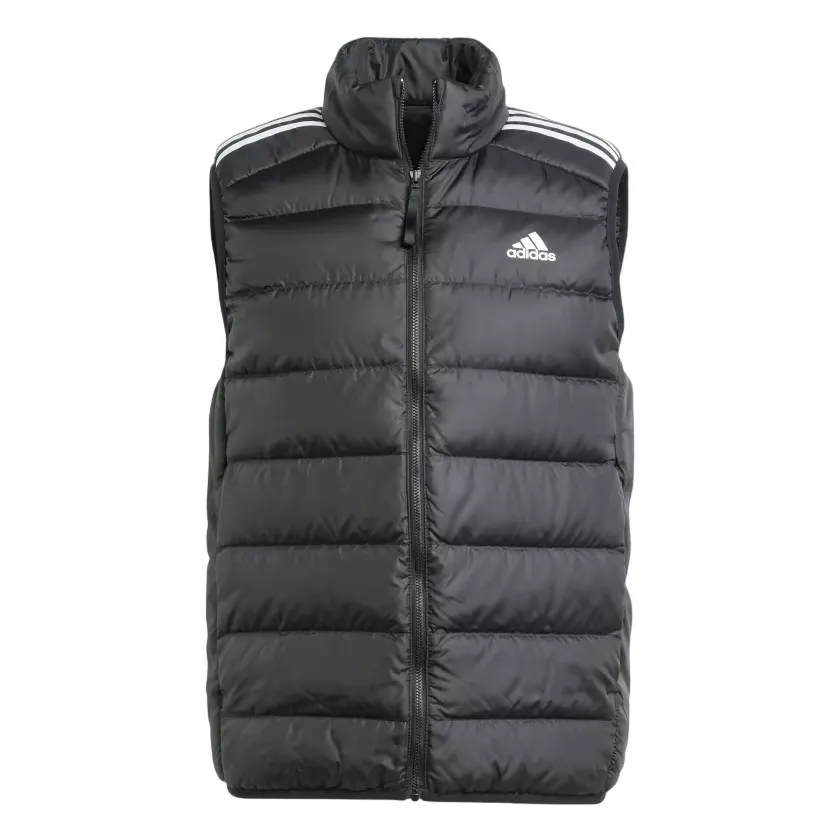 Adidas giacca Gilet 3strisce da uomo imbottito HZ5728 nero Outdoor Layer