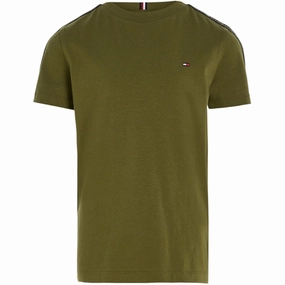 Chilly Day Comfort Tommy Hilfiger Tape T-Shirt Putting Green