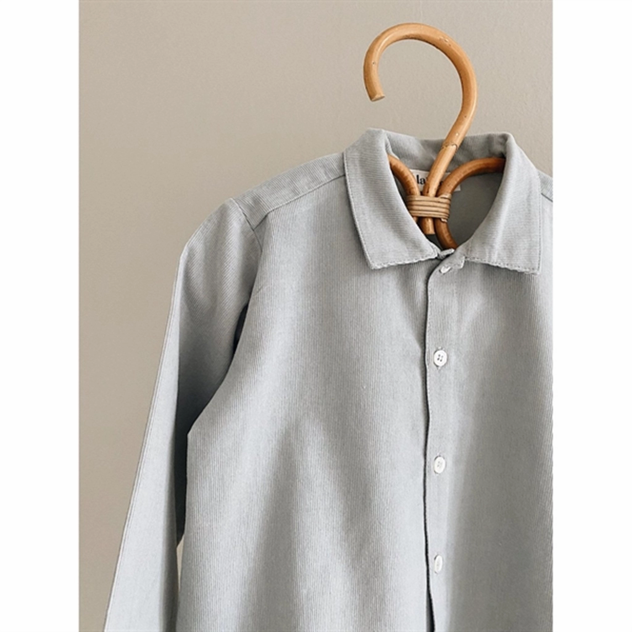 lalaby Barely Blue Saxo Shirt Roomy Cut