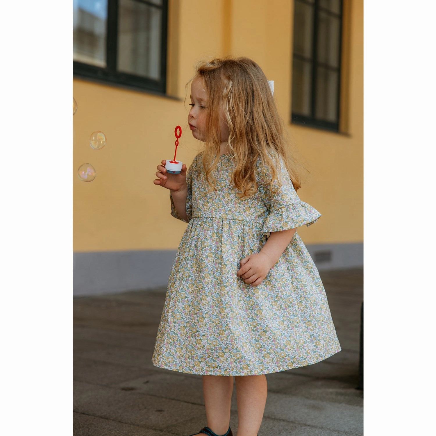 Softly Structured Modern Finish Lalaby Betsy Ann Viola Dress