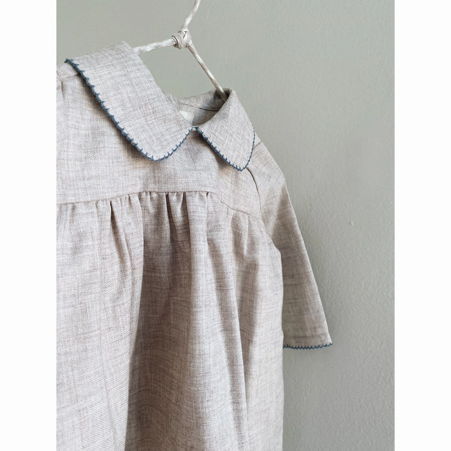 Lalaby Birch Blue Anna Dress All Daywear Comfy Detail