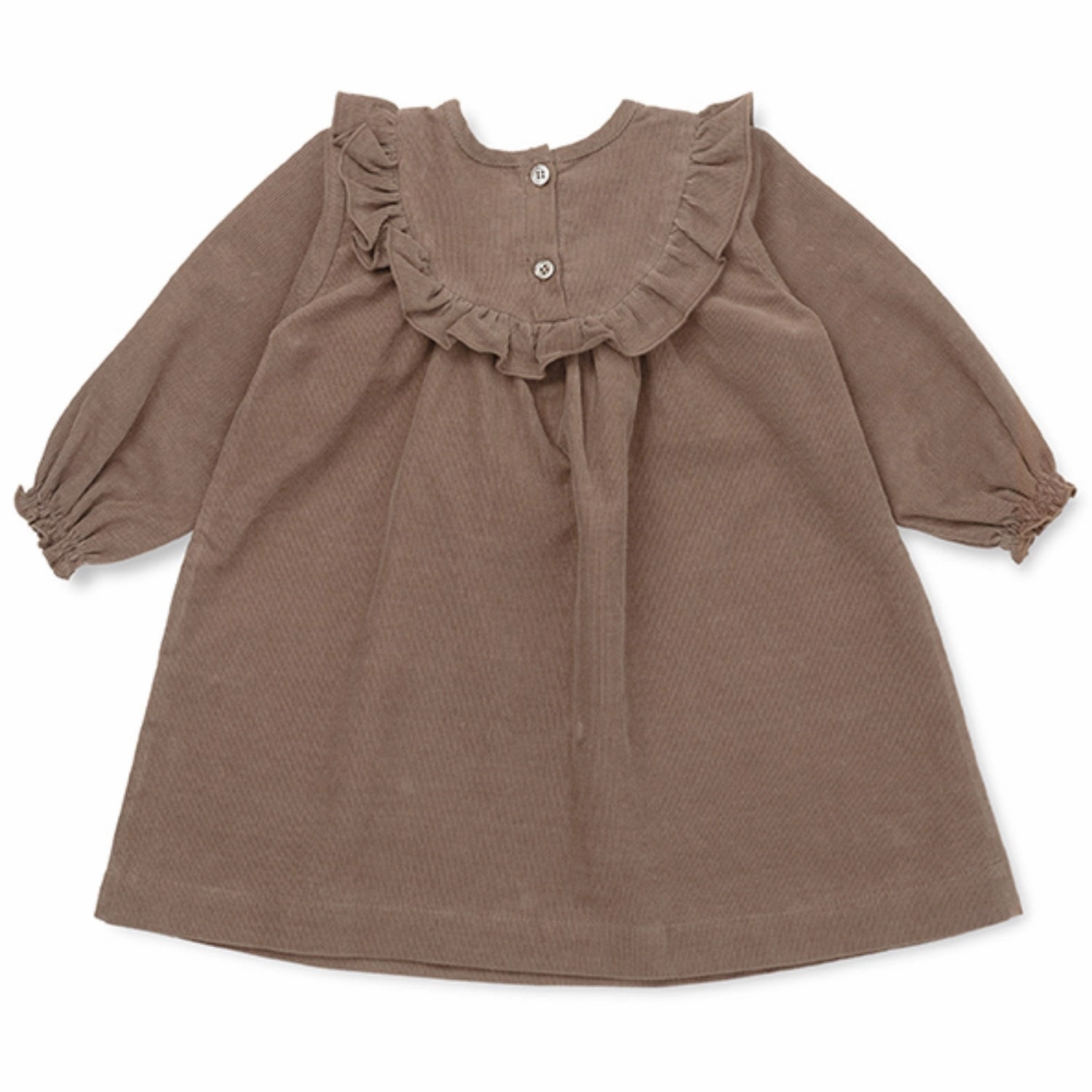 Smart touch Dressy Yet Comfortable Lalaby Brown Noey Baby Dress