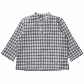 lalaby Elephant Check Carlo Baby Shirt Boho chic