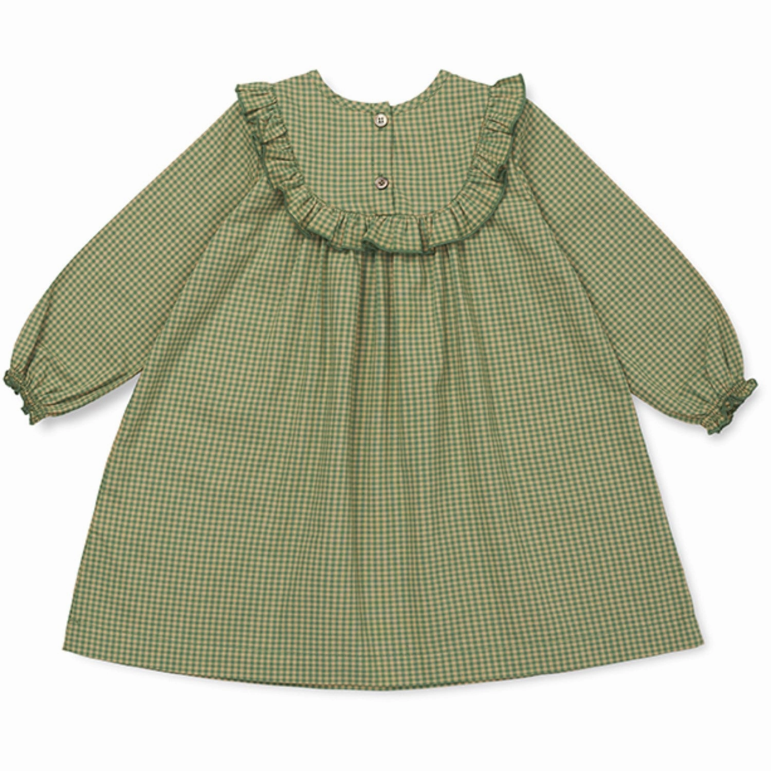 Lalaby Green Check Noey Dress Baby Statement Mood
