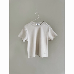 Athletic Comfort Wear Biodegradable Textile Lalaby Hamilton Tee - Cloud