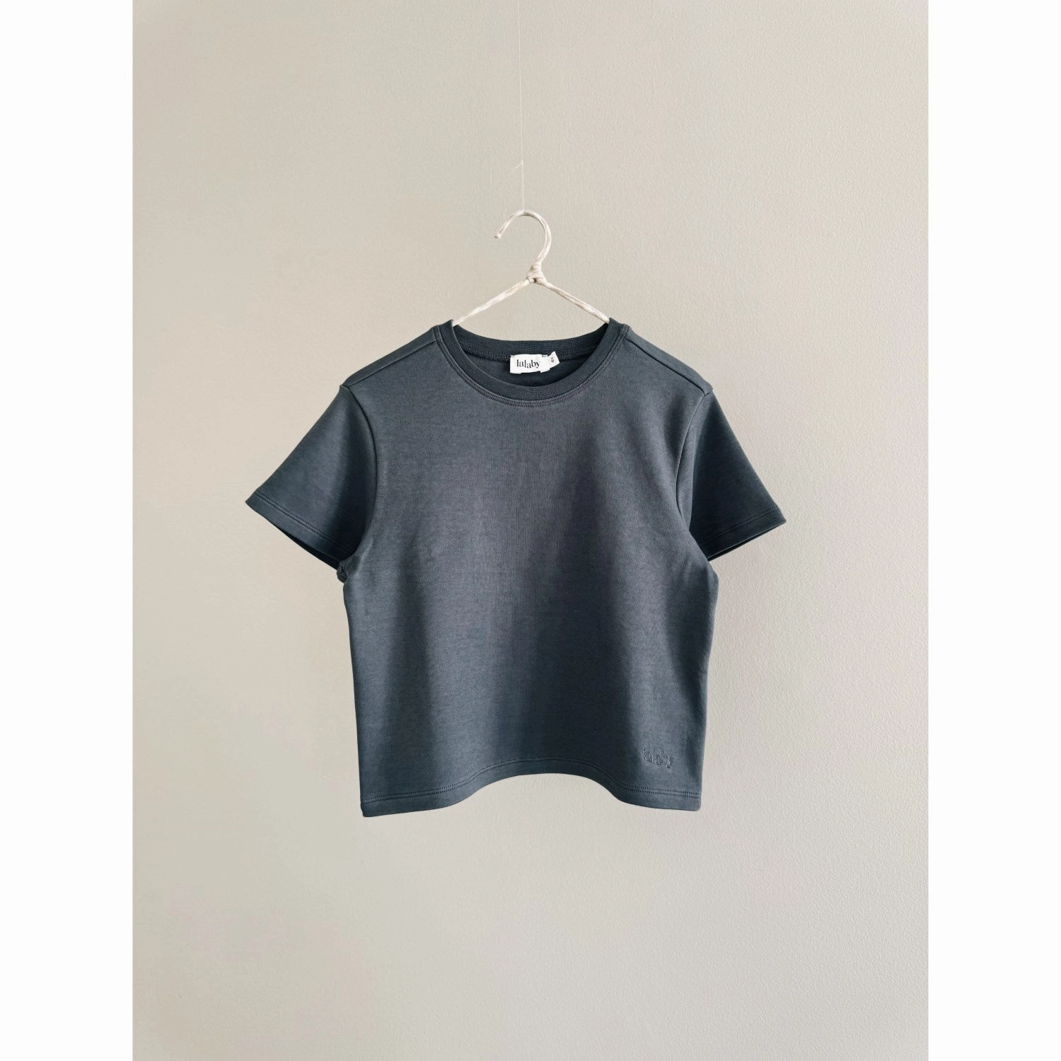 Lalaby Hamilton Tee - Ocean Ribbed Neckline