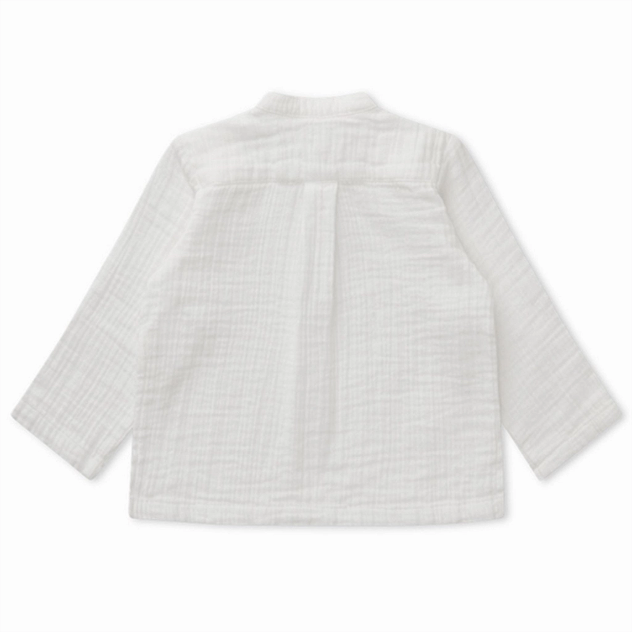 Smooth Finish natural fiber lalaby Natural white Carlo Shirt Baby