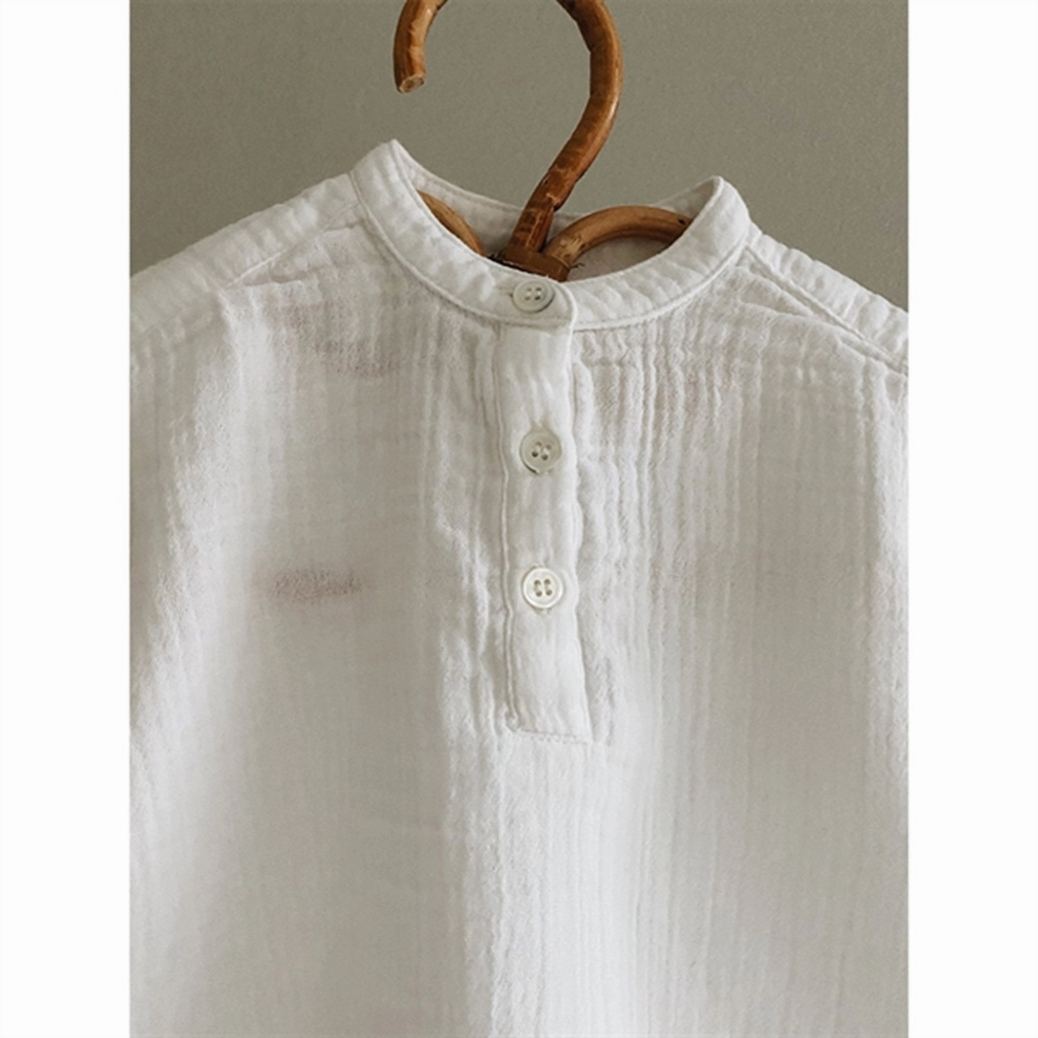Trendsetting Style lalaby Natural white Carlo Shirt Baby
