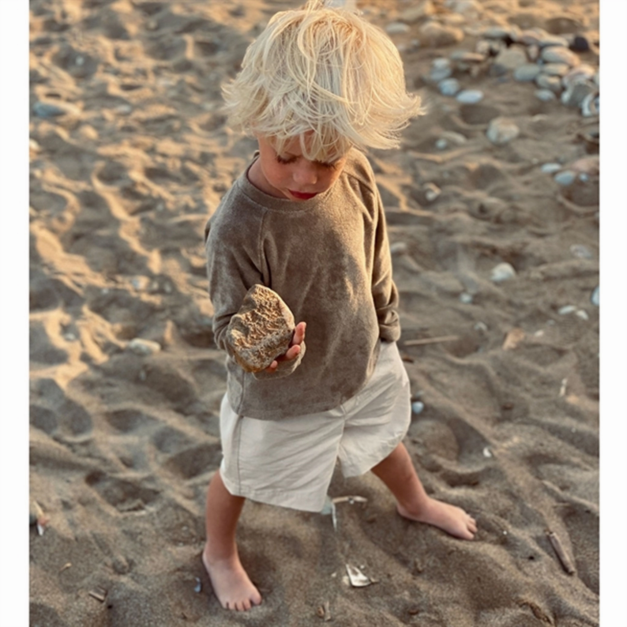 lalaby Toffee Elo Jumper Modern Aesthetic Resort Wear