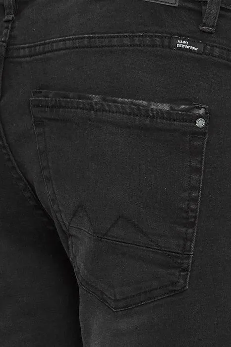 Blend Pantalone jeans NOOS Jef Fir Multiflex 20707721 76204 nero Evening Stroll Athlete Fit Soft Texture