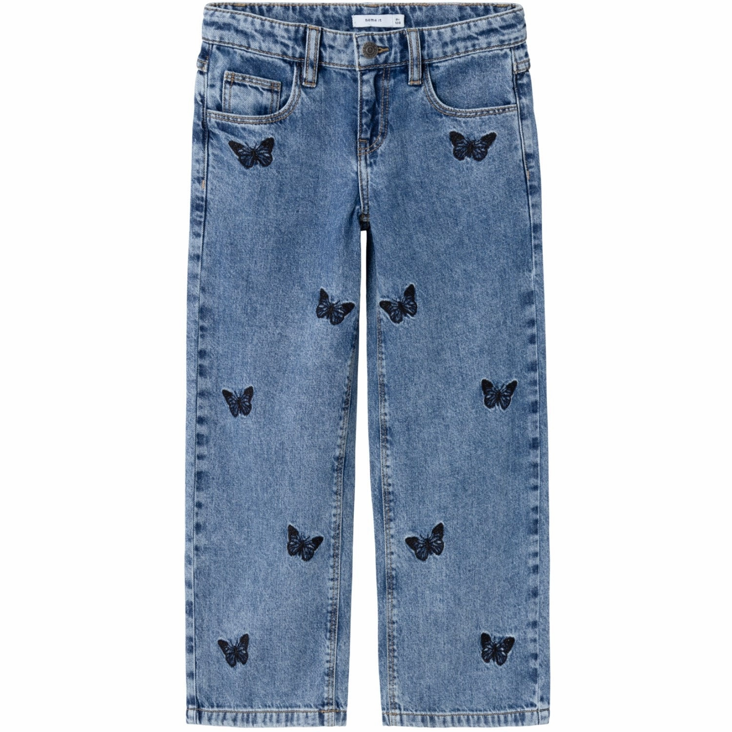 Fall Outfit Fits Everyone Name It Medium Blue Denim Bella Wide Jeans