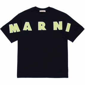 Marni Black T-shirts Comfy All-Day Soft and durable