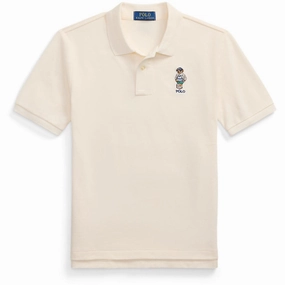 TwoTone Fabric Blend Polo Ralph Lauren Pf25 Nevis Bear Polo T-Shirt