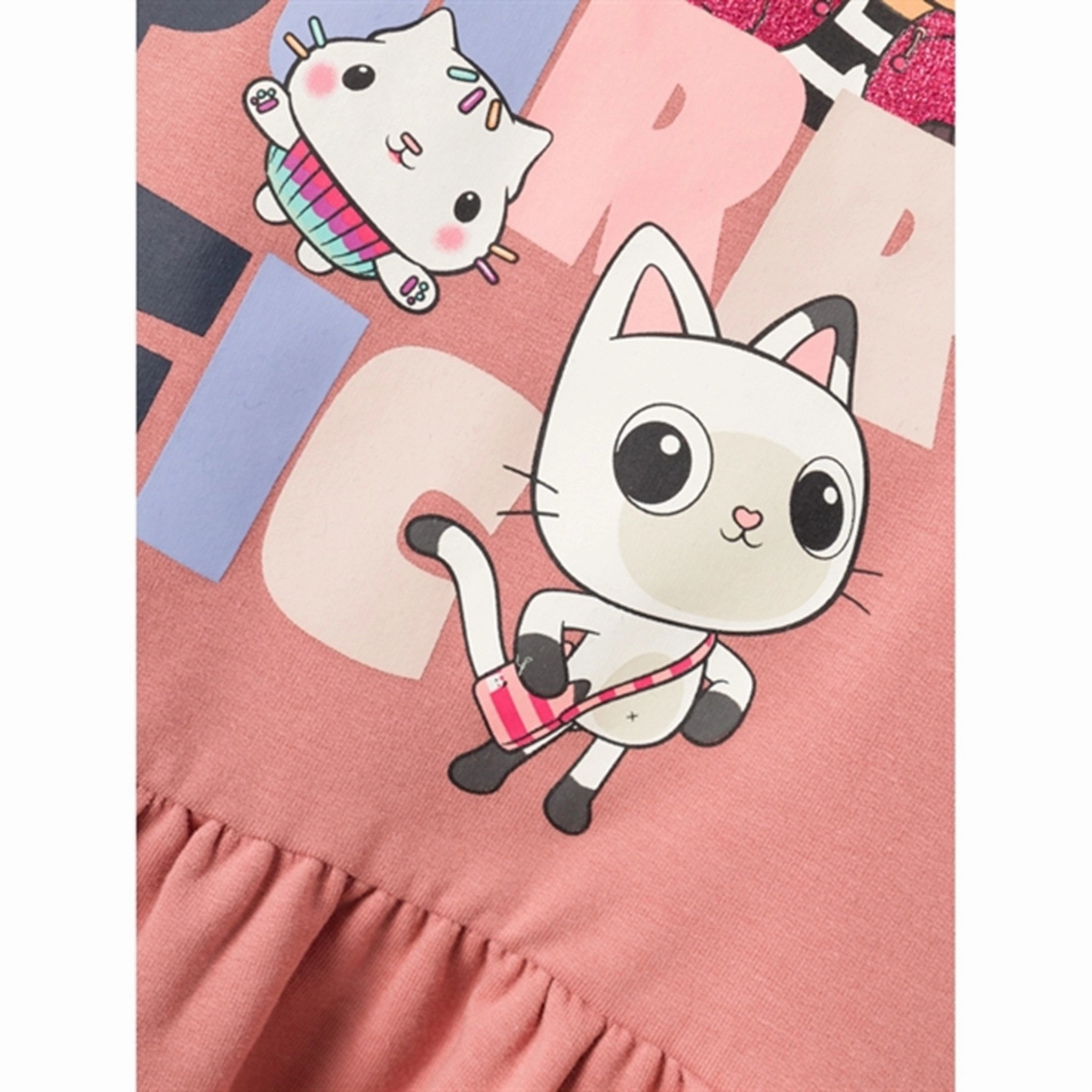 Name it Ash Rose Didi Gabby Sweat Dress Grass Soft Relaxed Comfort Look