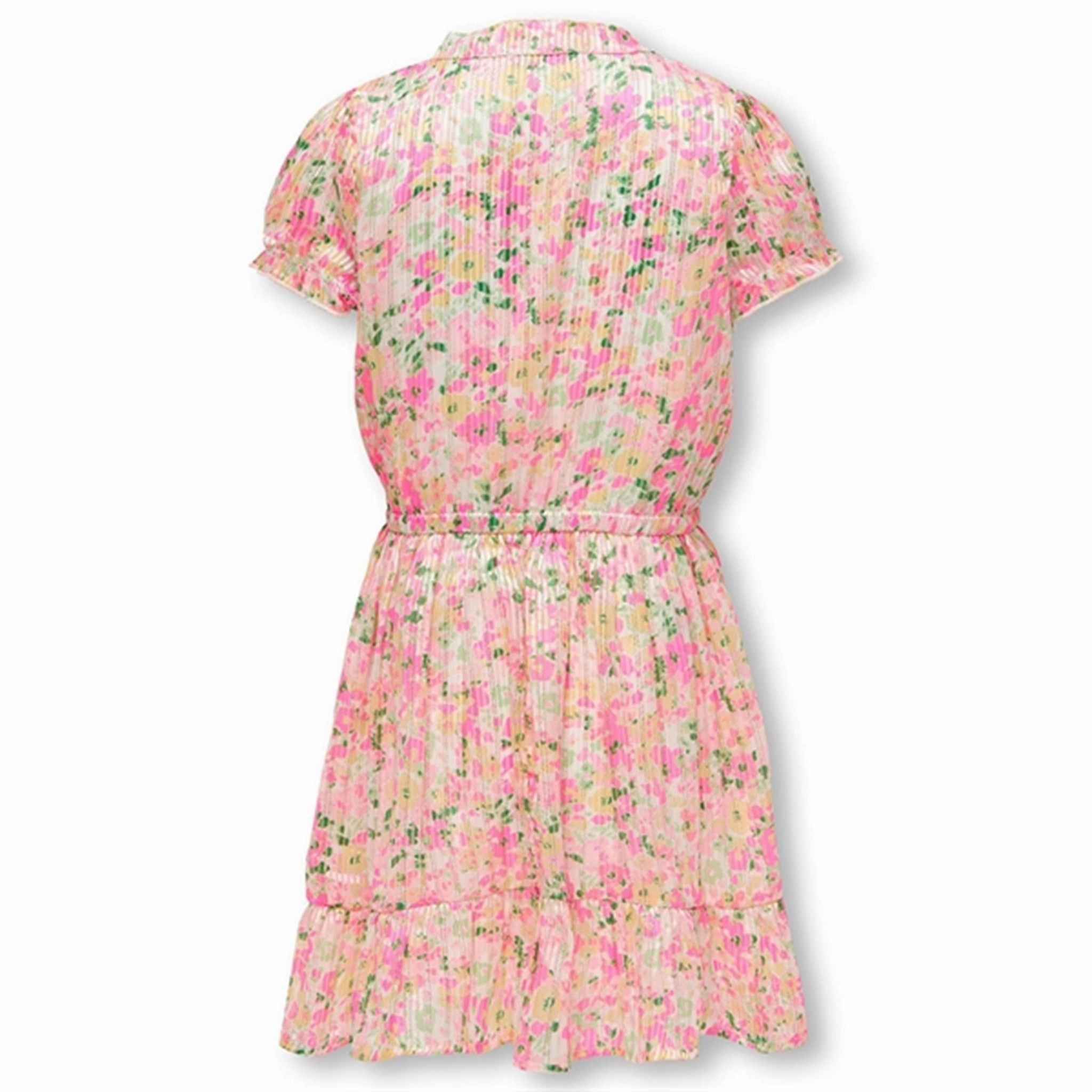 Feminine Vibe Fashion Option Kids ONLY Cloud Dancer Monique Tie String Dress